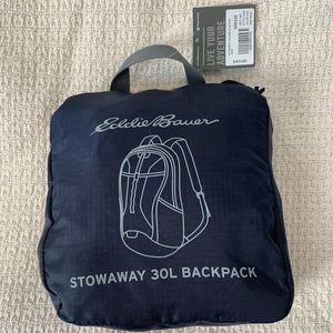 Eddie Bauer 30L stowaway backpack